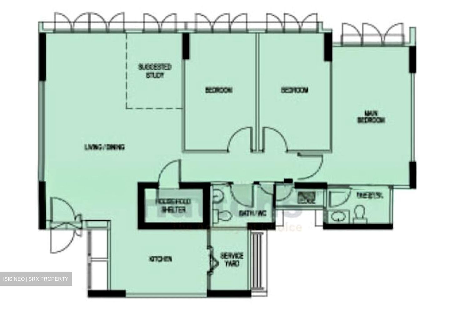 Blk 322C Anchorvale Grove (Sengkang), HDB 5 Rooms #587732511